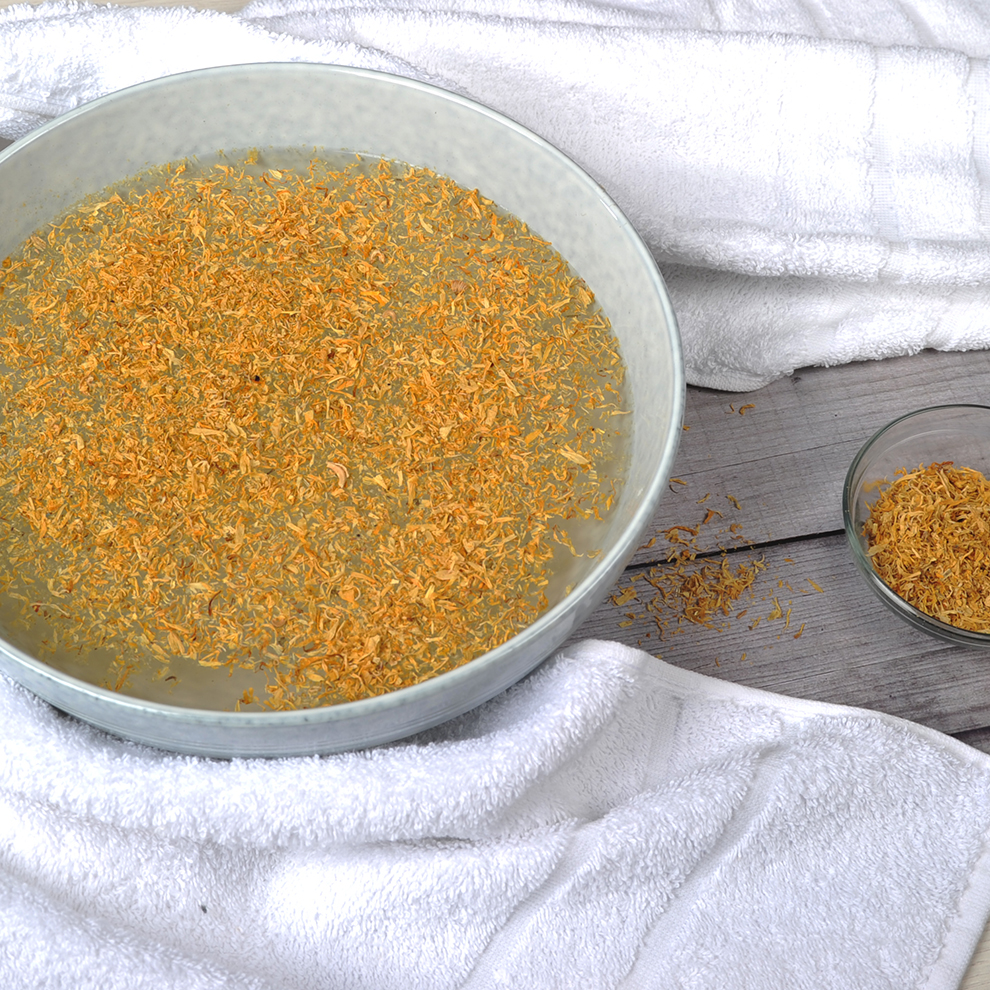 Ringelblume Gesichtsdampfbad